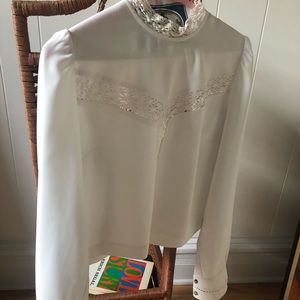 Aritzia Laced Blouse
